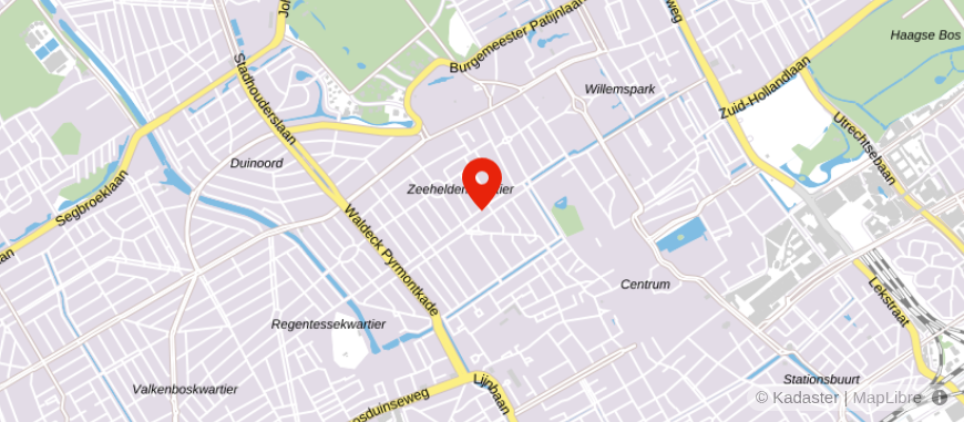 Locatie van Mevrouw de Aankoopmakelaar 
