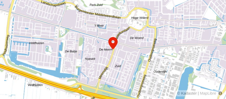 Locatie van Beumer Vleuten-De Meern en Leidsche Rijn