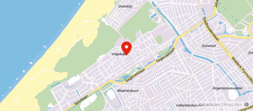 Locatie van Joost F. van Vliet Makelaars