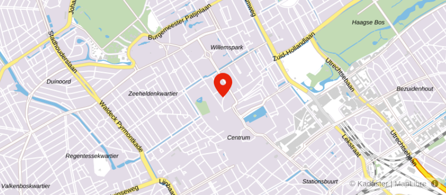 Locatie van Assets.nl Den Haag
