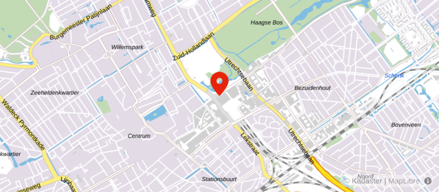 Locatie van Staetelande Adviesgroep