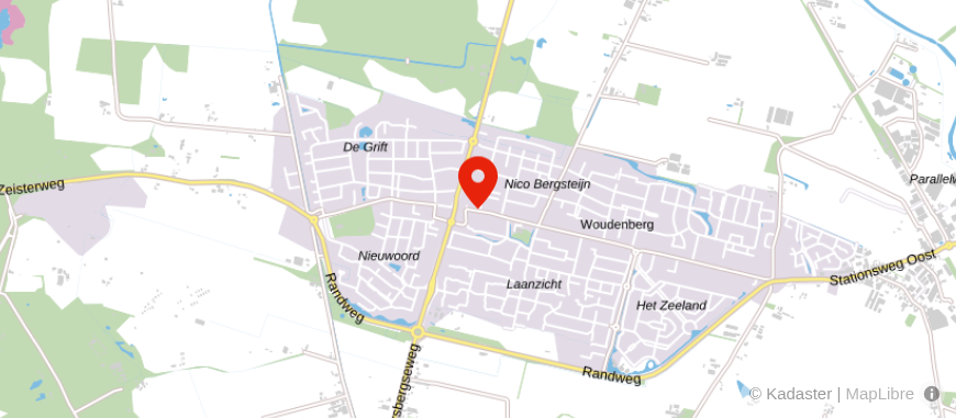 Locatie van Tekelenburg & Advocaat