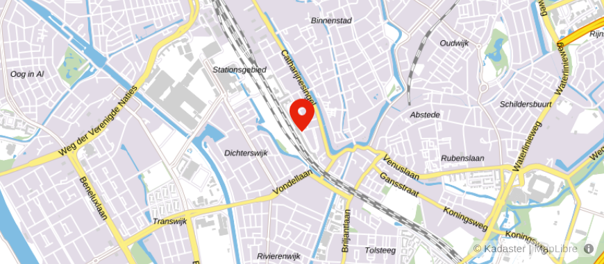 Locatie van Viisi Utrecht