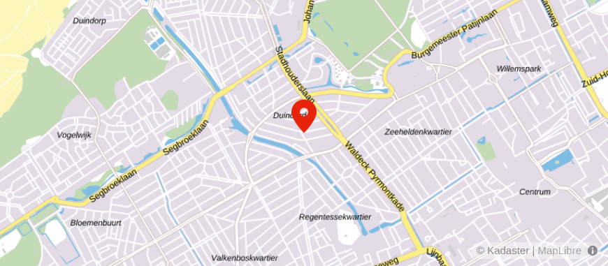 Locatie van Koenders Makelaardij