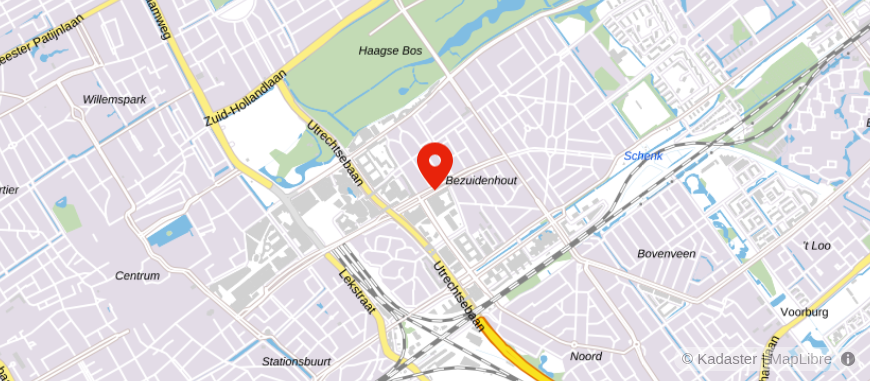 Locatie van VHM Makelaars Vangoedenhuize