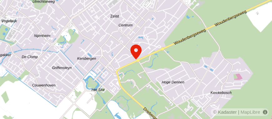 Locatie van Voorneveld Uitvaartzorg