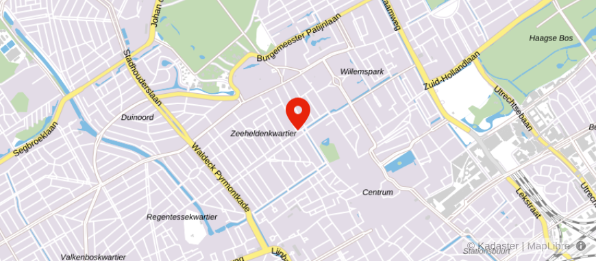 Locatie van Geene Belastingadvies & Bedrijfsadministraties