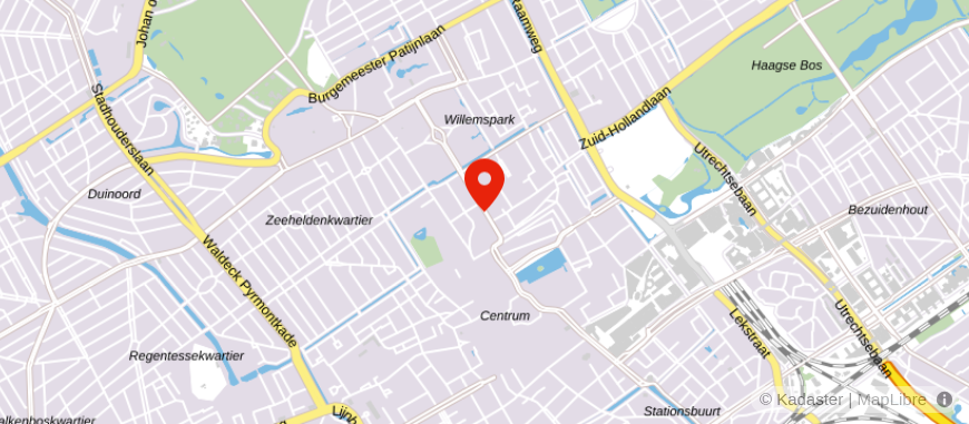 Locatie van Kuling & Co Hypotheken 