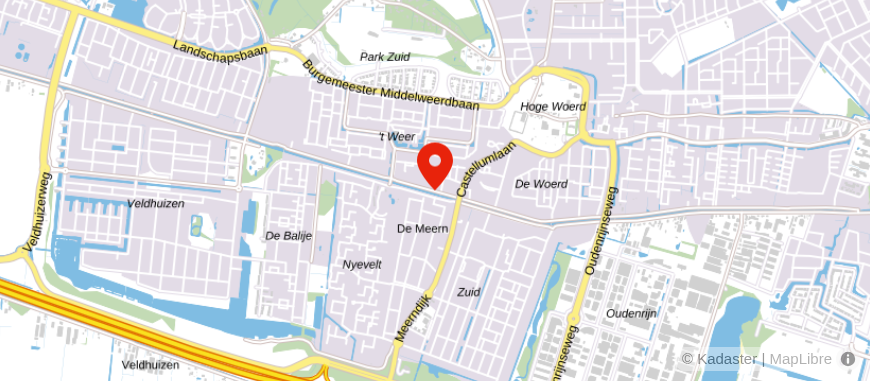 Locatie van Opmaat financieel adviseurs De Meern