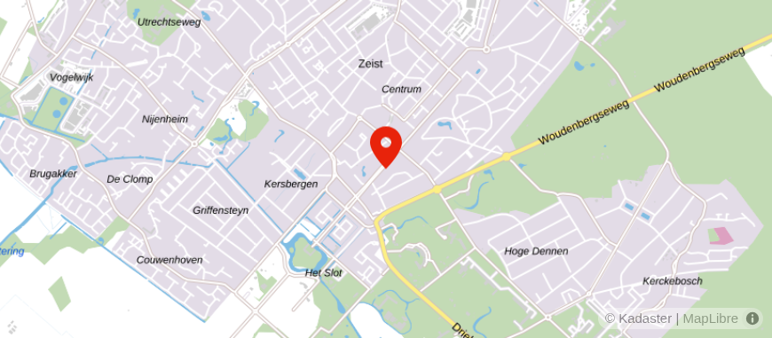 Locatie van Hypotheek Visie Zeist