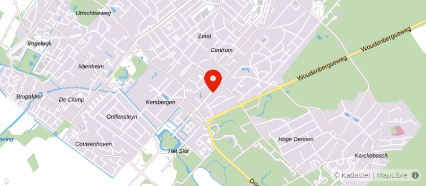Locatie van Kantoor Notaris mr. J.A. Kool