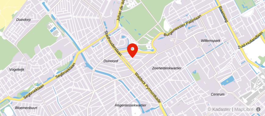 Locatie van Erna de Klerk