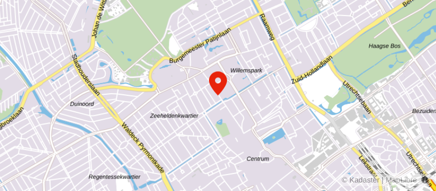 Locatie van Raadgevend Bureau Mr A.J. Andriesen