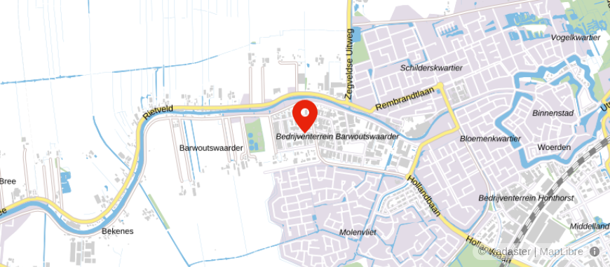 Locatie van Adviesgroep VEKO