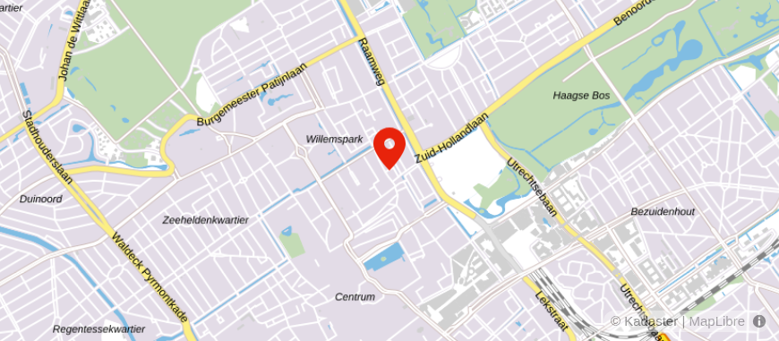 Locatie van Maxime Hendrickx OG B.V. (MHXog)