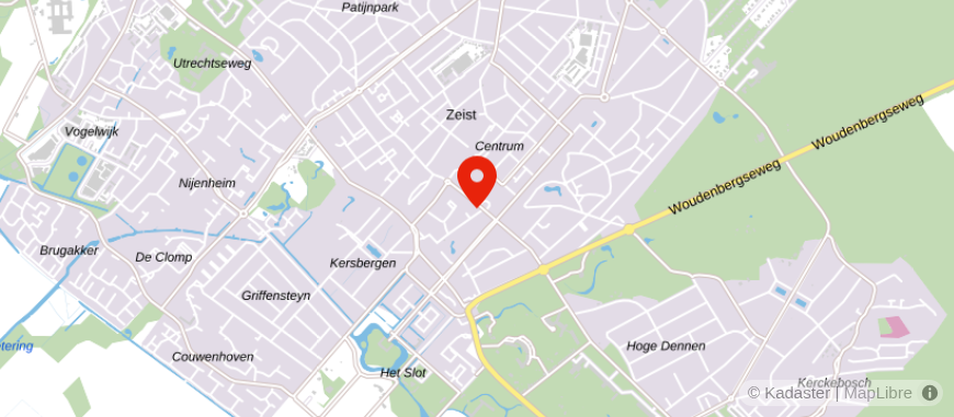 Locatie van ING Bank Zeist