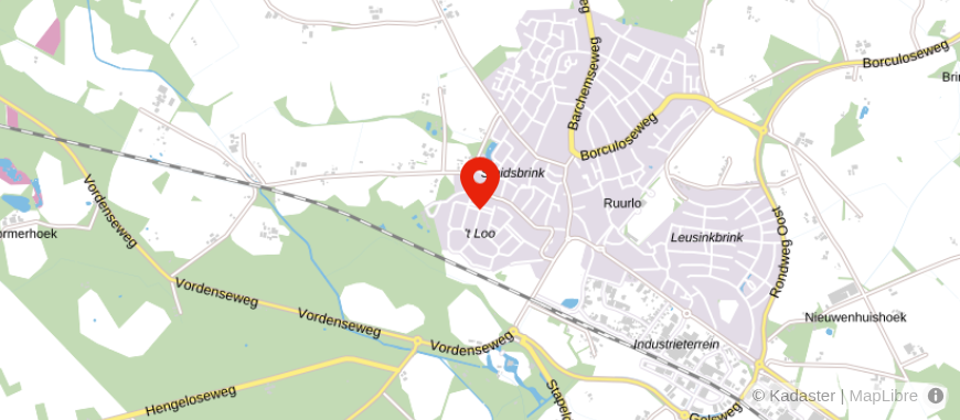 Locatie van E.W. Wisselink Administratie Belastingen Advies