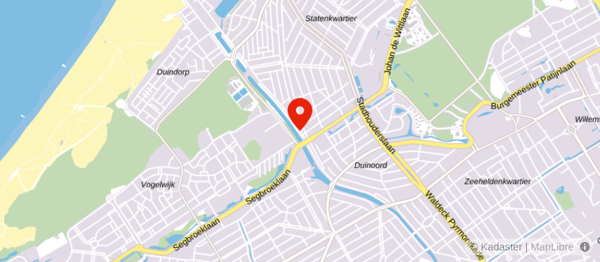 Locatie van Korff de Gidts Assurantiën en Hypotheken
