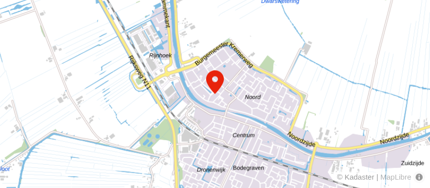 Locatie van Notariskantoor Ter Wal & Partners
