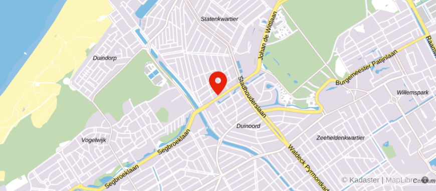 Locatie van Financieel Fit | Den Haag West