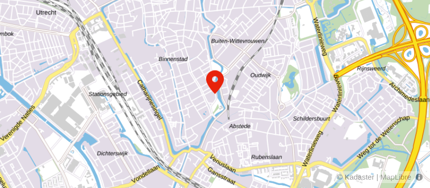 Locatie van Financiële Meesters Utrecht