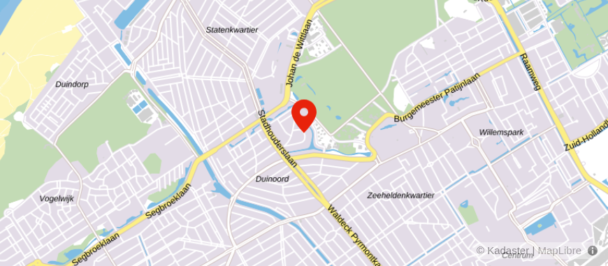 Locatie van Matzinger Eversdijk Notarissen