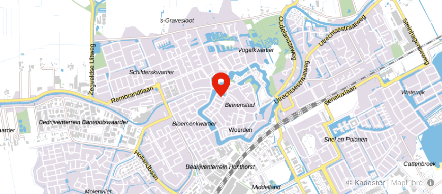 Locatie van De Koning Makelaars