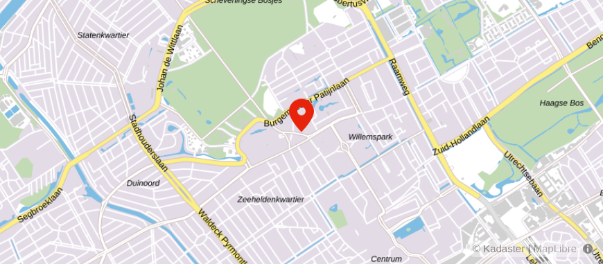 Locatie van Van der Zwaard Administratieconsulenten