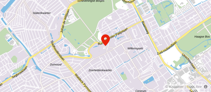 Locatie van NIBC Bank