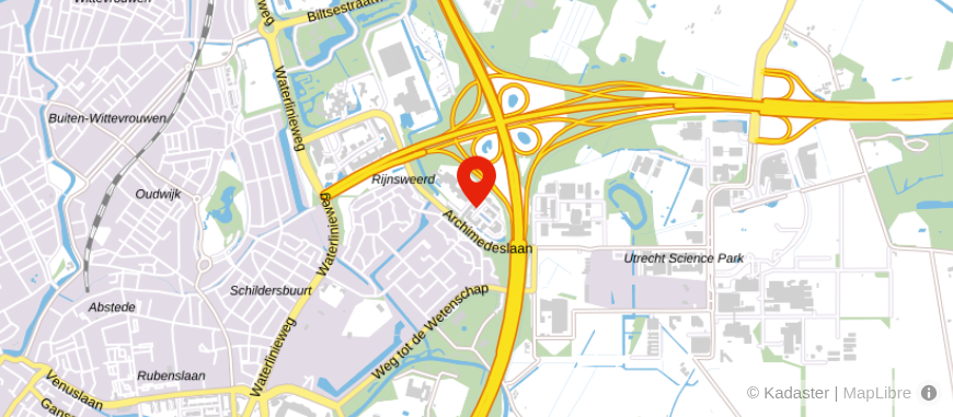 Locatie van Zichtadviseurs Utrecht