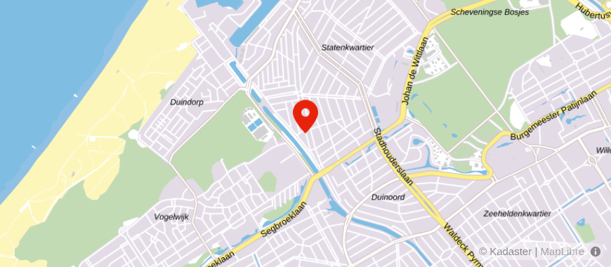 Locatie van Fiscaal Adviesburo Kantoor Pruim