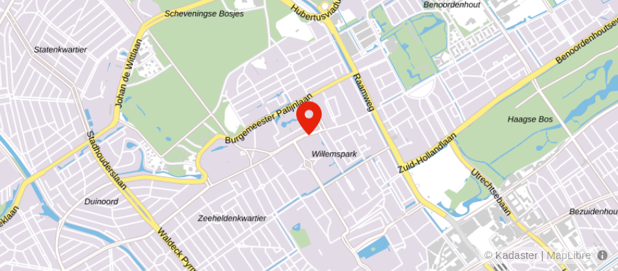Locatie van EVR Beurs