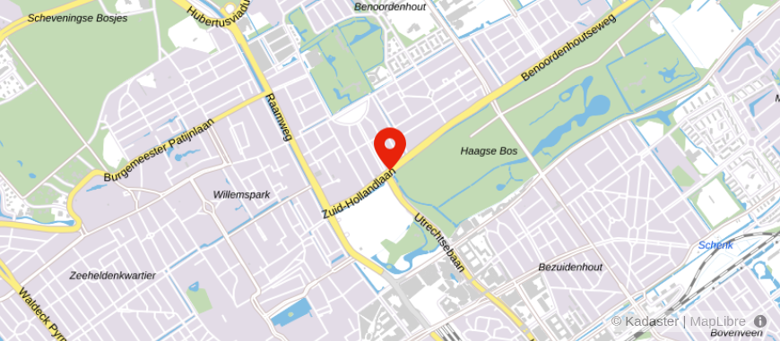 Locatie van Bureau Duijnstee