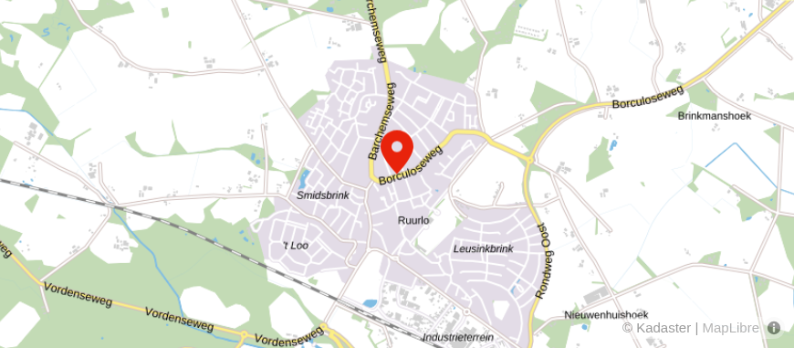 Locatie van Wevers Financieel Advies