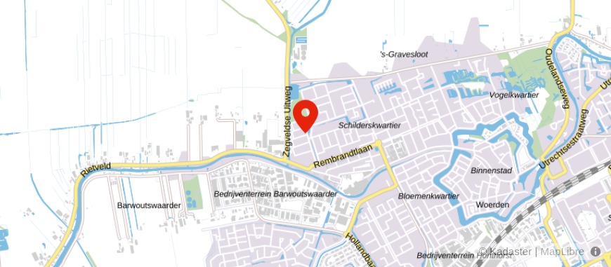 Locatie van Voep