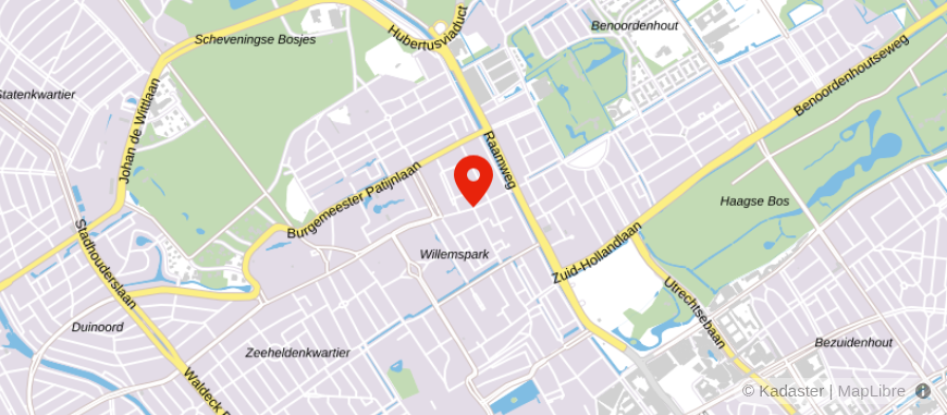 Locatie van Hoek & Kabeljauw vezekeringen en Financiën