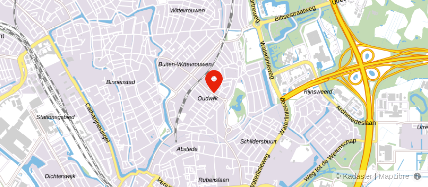 Locatie van ERA Makelaardij Utrecht