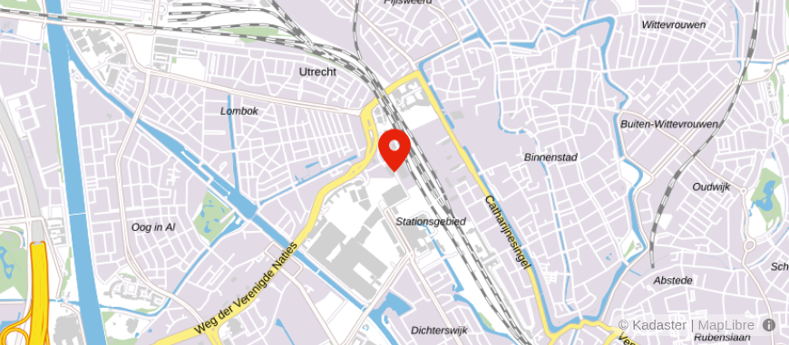 Locatie van Finac B.V.