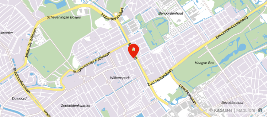 Locatie van MdM Administratie