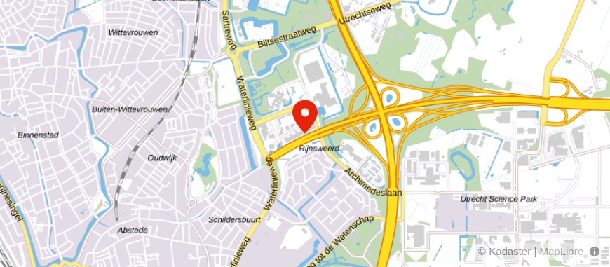 Locatie van Howden De Bilt
