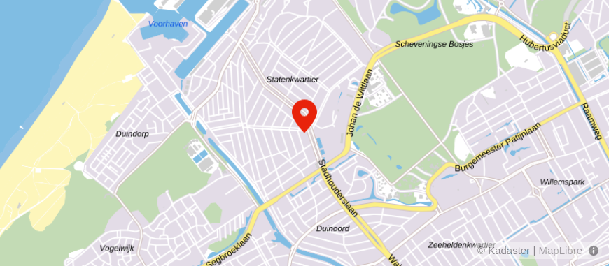 Locatie van Notariskantoor Wijsman & Post