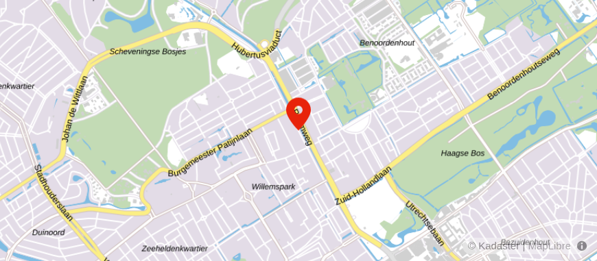 Locatie van Driessen Assuradeuren