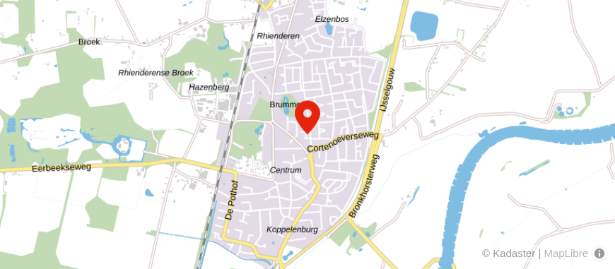 Locatie van Bert Heuvink Financieel Coach
