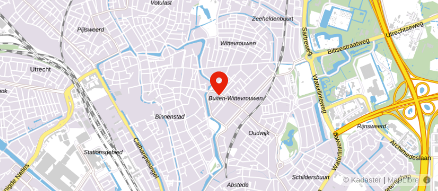 Locatie van Hypotheek Visie Utrecht Nachtegaal