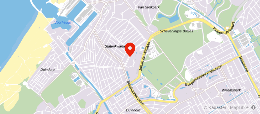 Locatie van Notariskantoor Rosenberg Polak