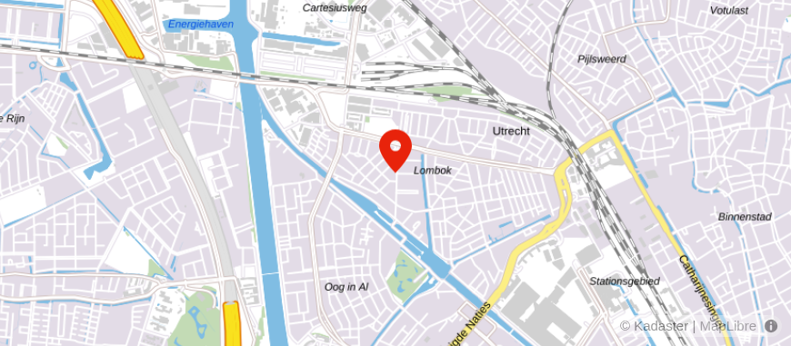 Locatie van Vizier Makelaardij og