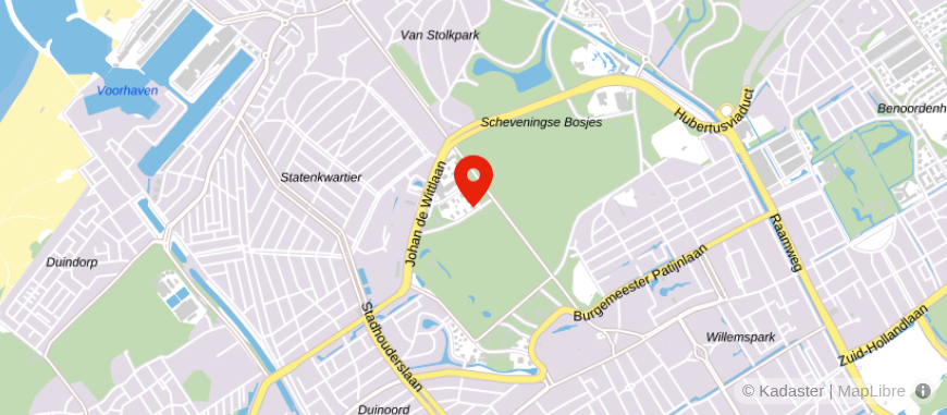 Locatie van Nadorp Makelaars