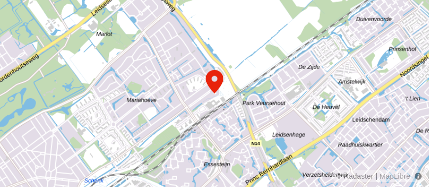 Locatie van Merkestein Assurantiën