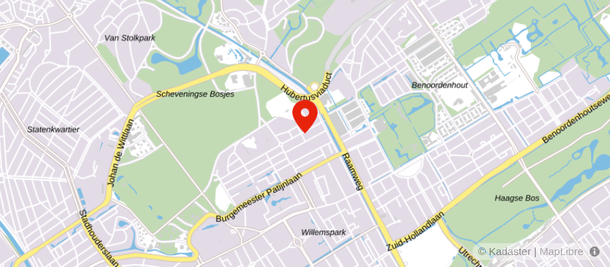Locatie van Gerda de Ranitz bc