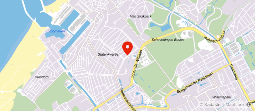 Locatie van GBA Accountants & Adviseurs